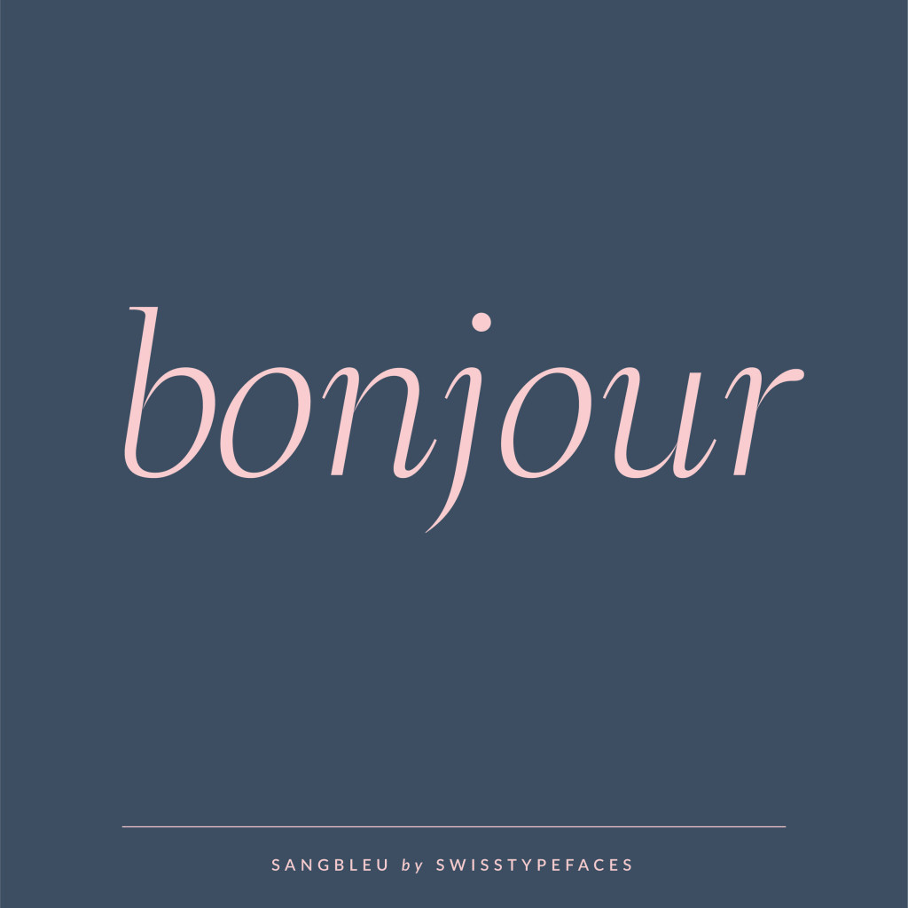 SangBleu Sans | Typefaces, Fonts | Bonjour