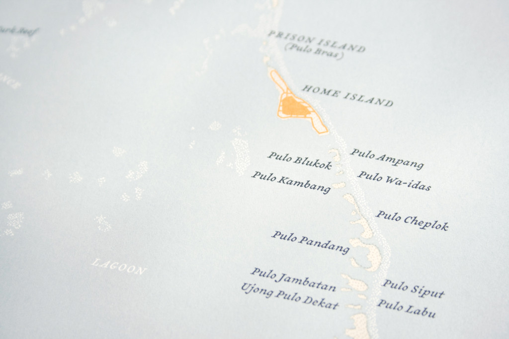 Atlas of Remote Islands | Cartographic island drawing by Judith Schalansky