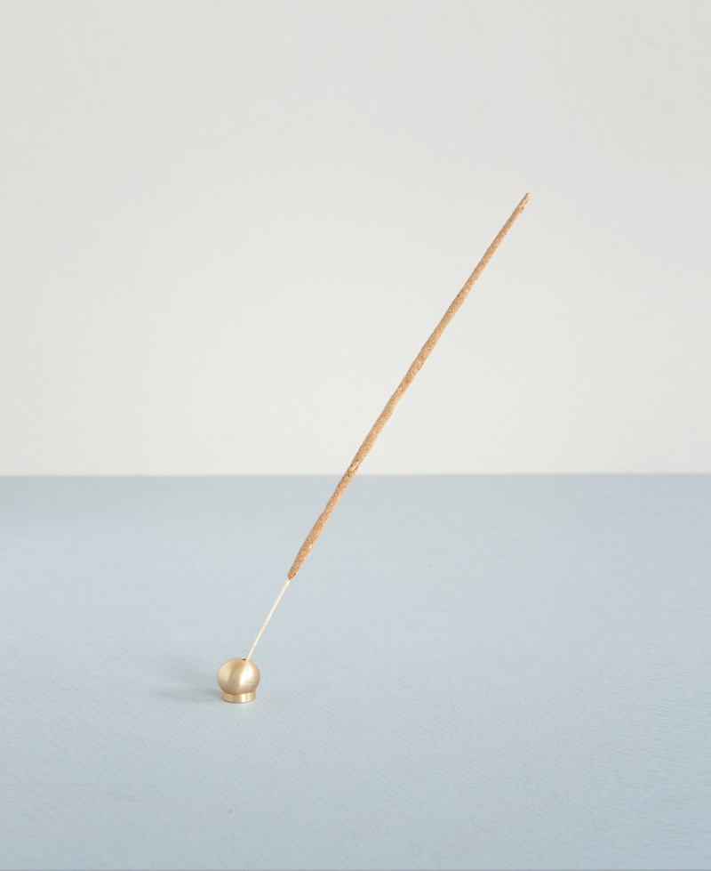 Japanese Incense Holder Brass