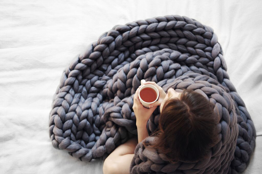 Super Chunky Blankets & Knits | Handknitted by Ohhio