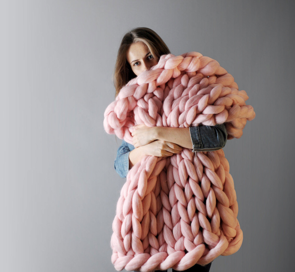 Super Chunky Blankets & Knits | Handknitted by Ohhio
