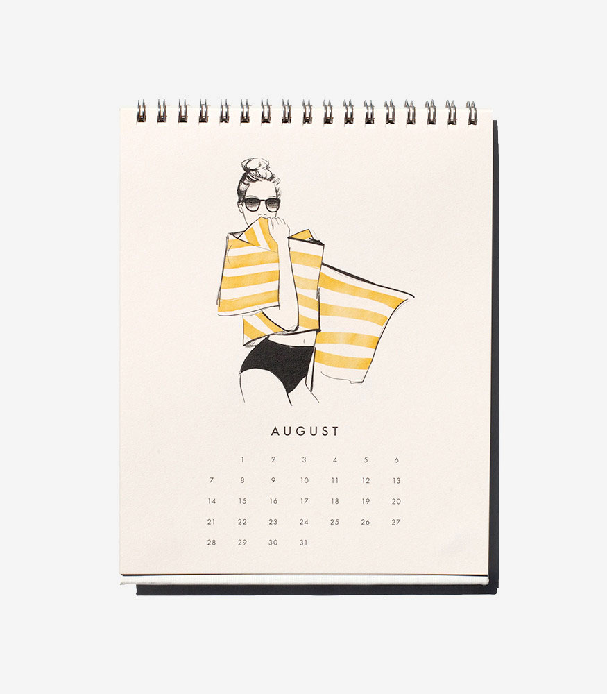 Les Femmes Wall Calendars 2016 by Garance Doré + Rifle Paper Co.