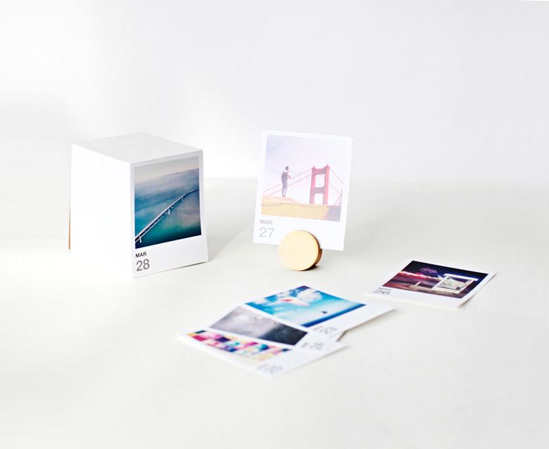 Instagram tearaway calendar 2016 by Social Print Studio