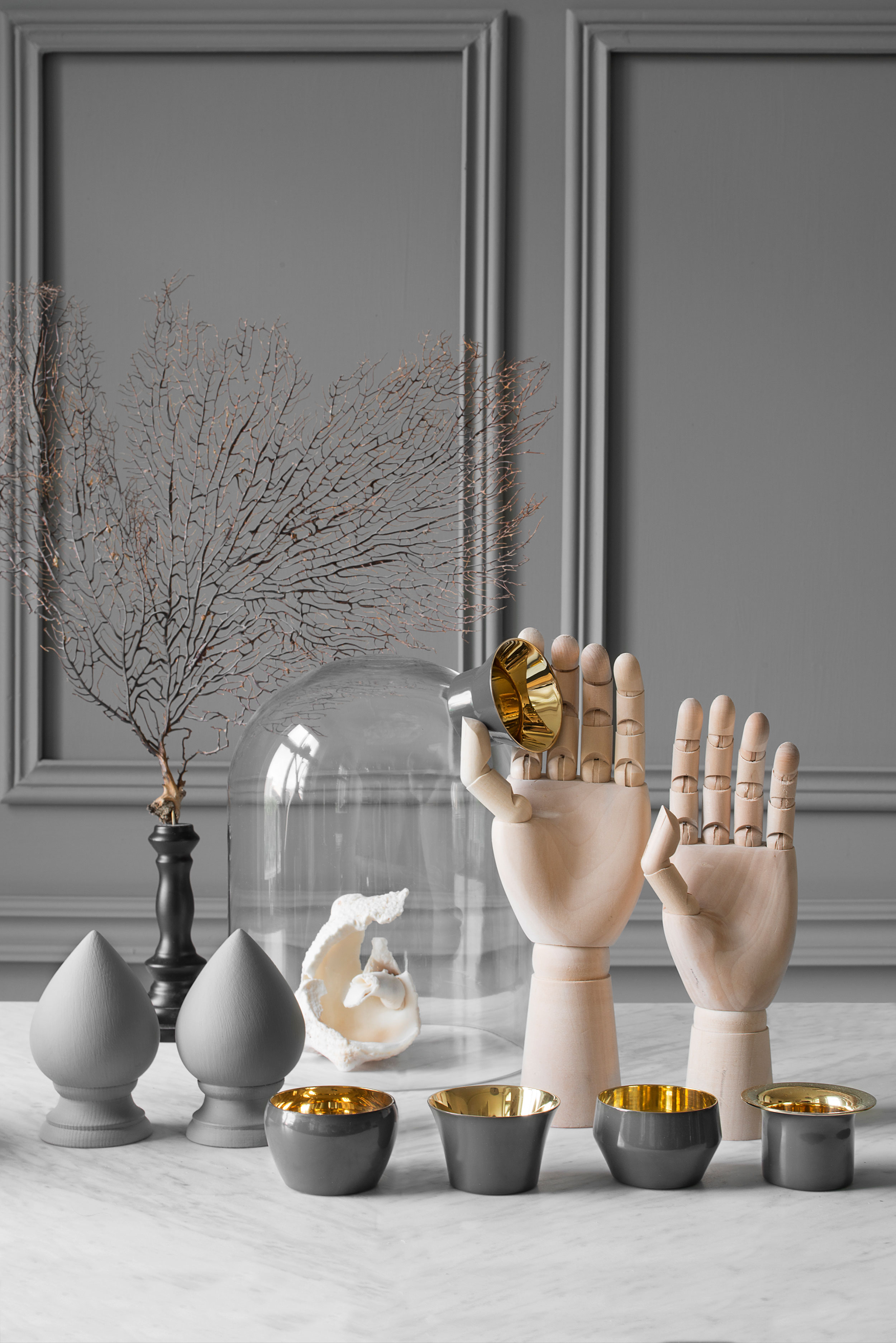 Skultuna brass objects for the home