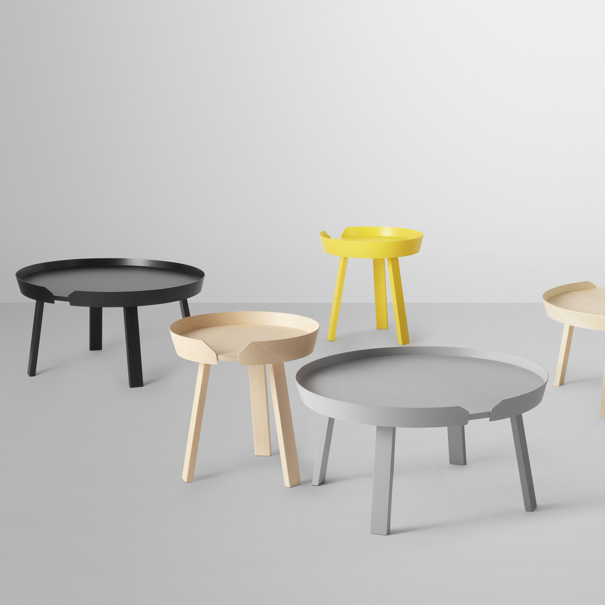 Muuto | around side table made of wood