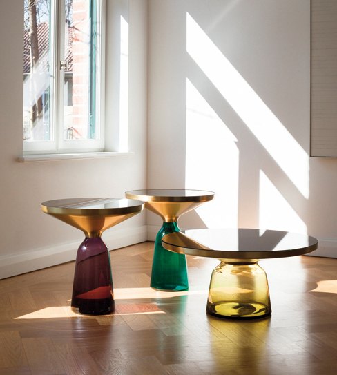 Sebastian Herkner for Classicon | Bell glass side table