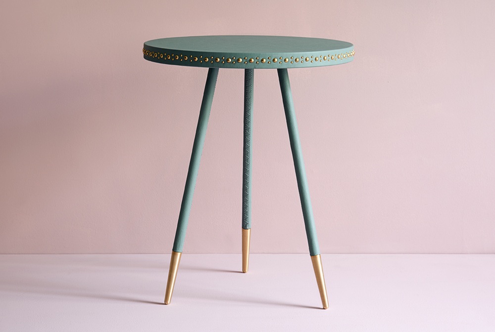 Bethan Gray | Stud side table in jade