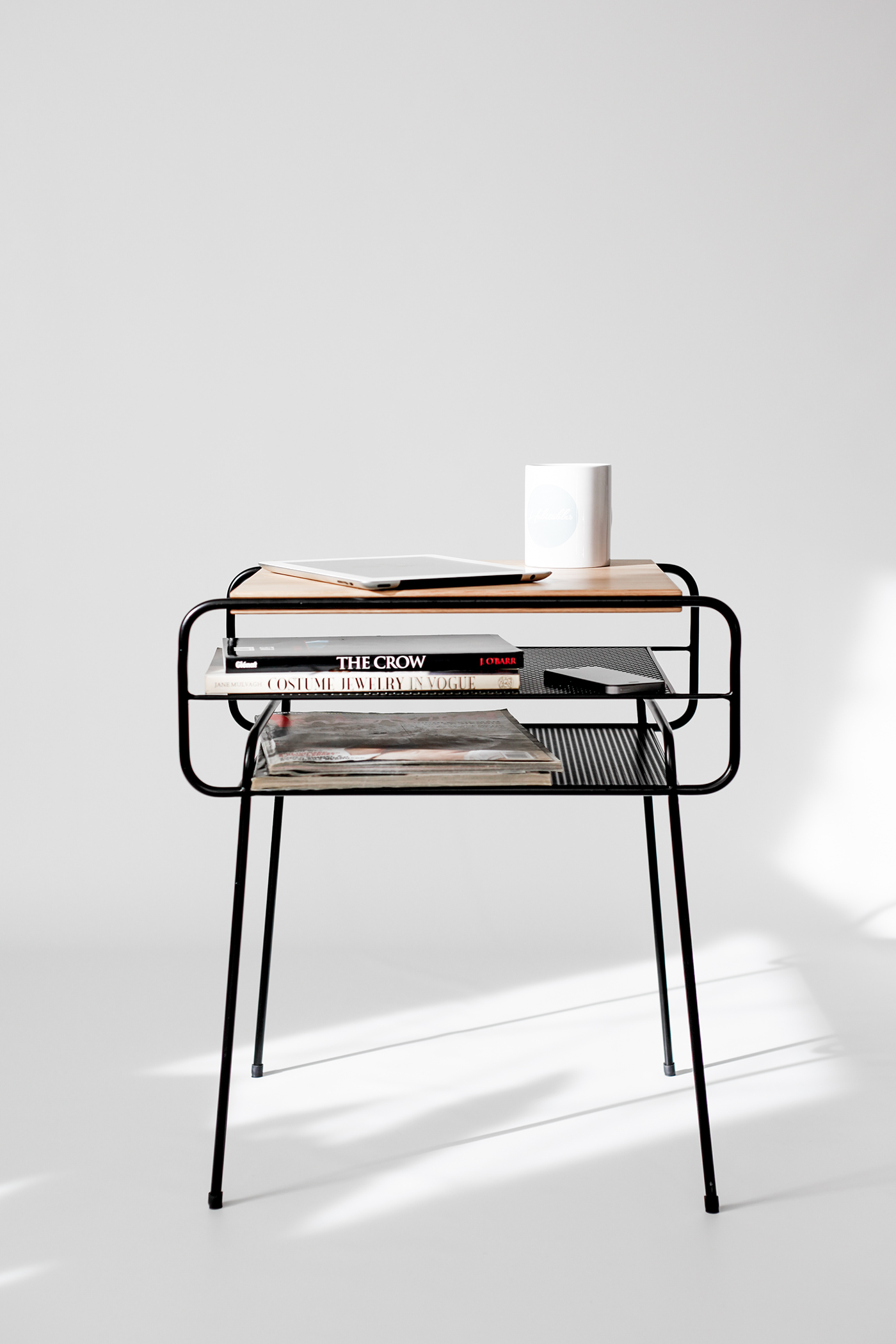 Manuel Berrera | Double nightstand made of iron