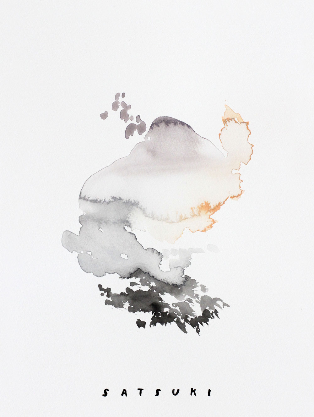 Satsuki Shibuya, artist & spiritual thinker | abstract watercolor painting