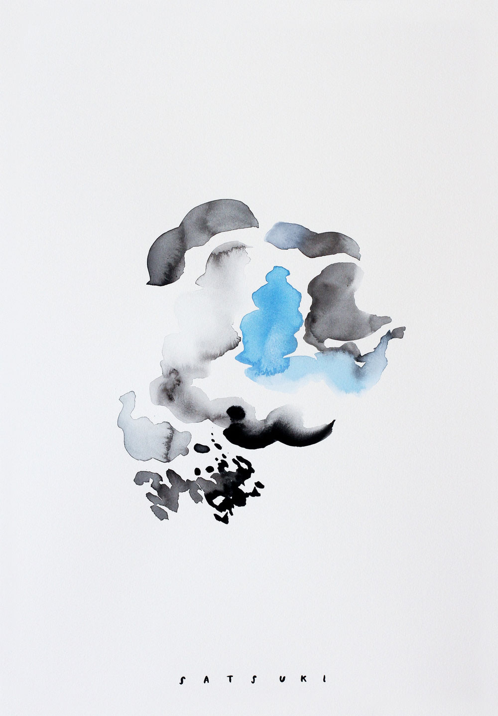 Satsuki Shibuya, artist & spiritual thinker | abstract watercolor painting