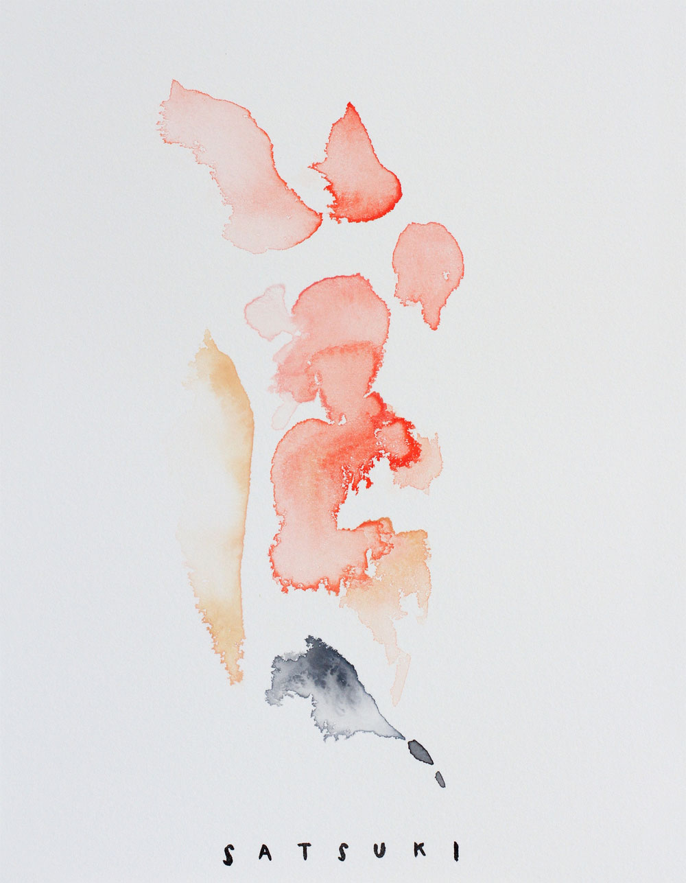 Satsuki Shibuya, artist & spiritual thinker | abstract watercolor painting