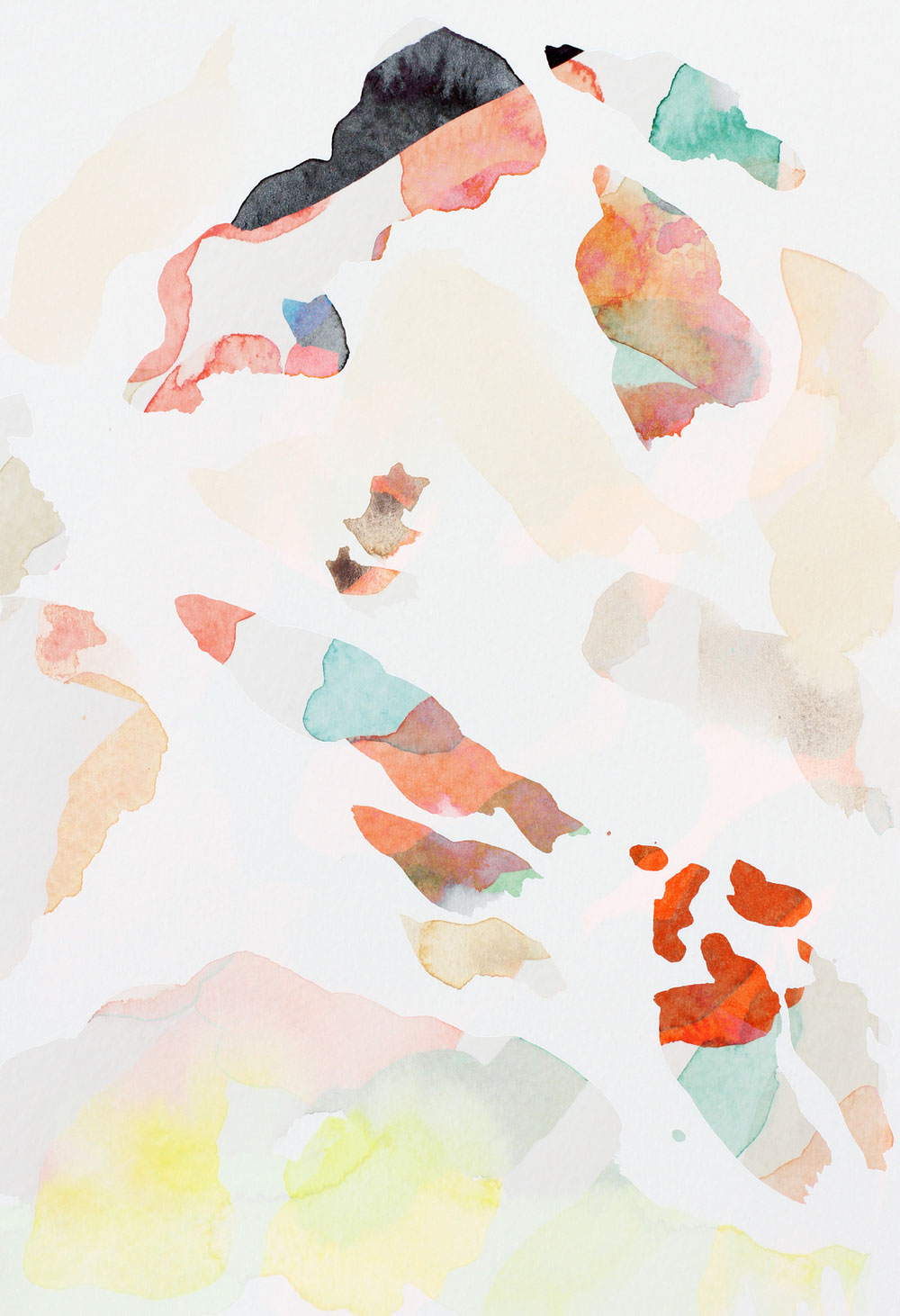 Satsuki Shibuya, artist & spiritual thinker | abstract watercolor painting