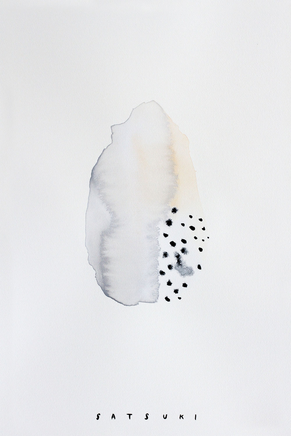 Satsuki Shibuya, artist & spiritual thinker | abstract watercolor painting