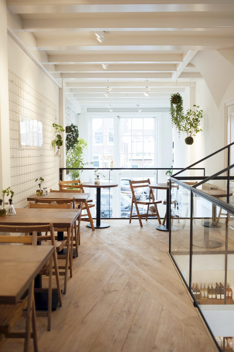 SLA Amsterdam Salad Bar Interior Design