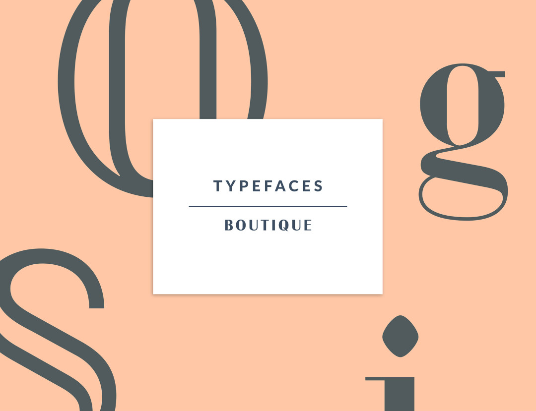 Boutique – Typeface by MilieuGrotesque