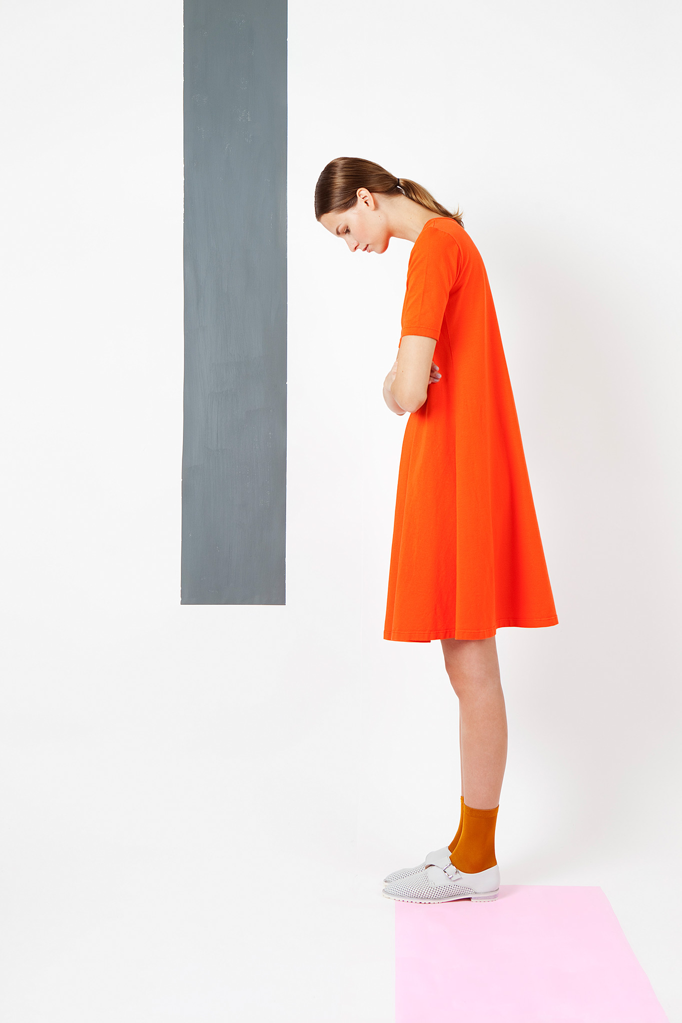 Arela | a lined dress in cotton jersey