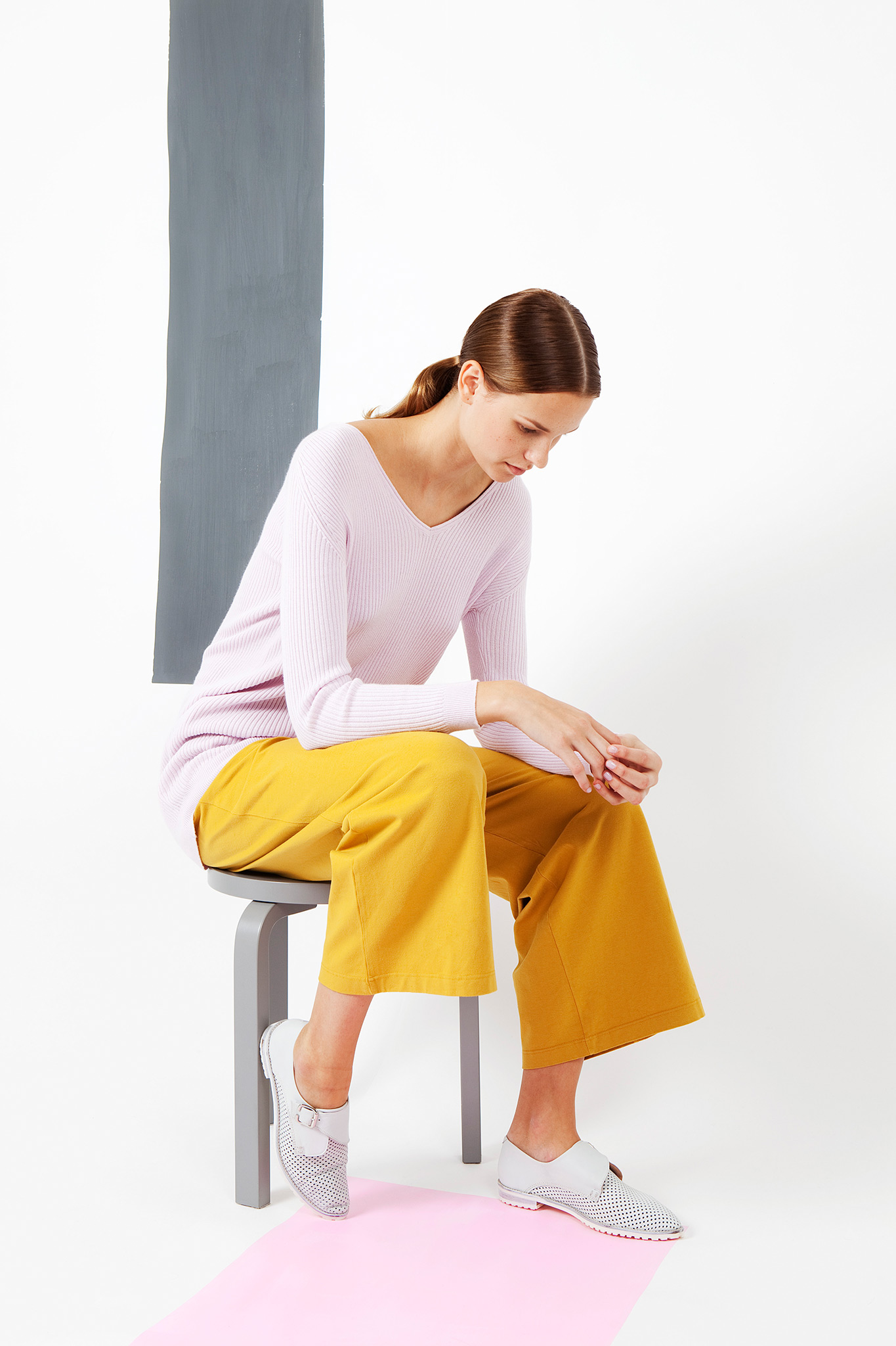 Arela | sweater in cashmere cotton knit