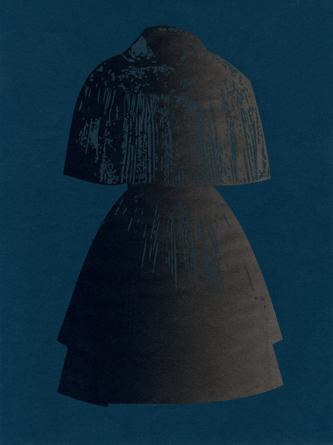 Experimental fashion illustration by Aurore de La Morinerie for Alaia