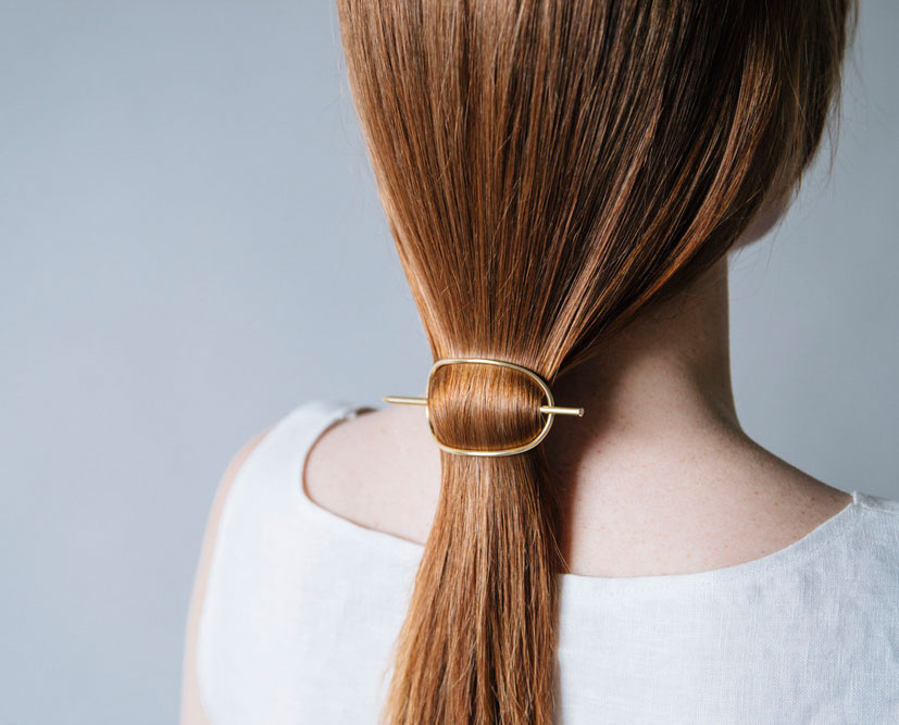 Ellen Mote Jewelry | Brass Hair Pin