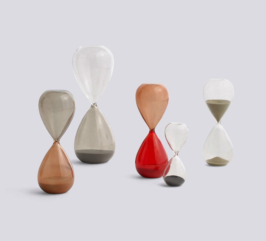 Time – Modern hourglasses by HAY