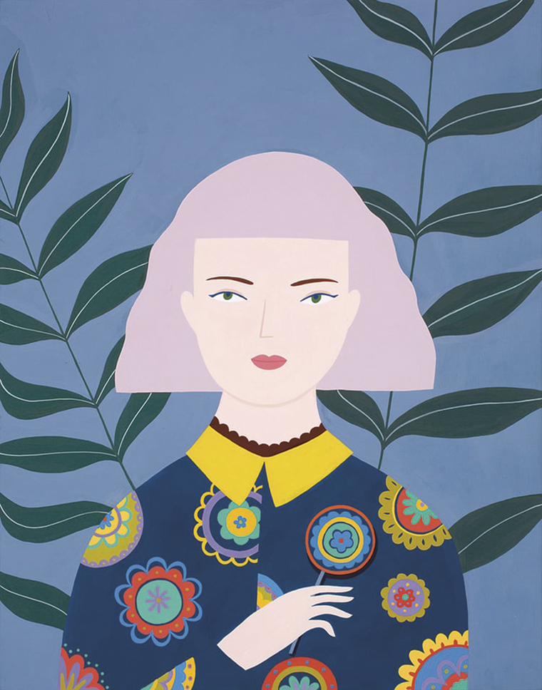 Ayumi Takahashi | Graphical Portrait Illustration