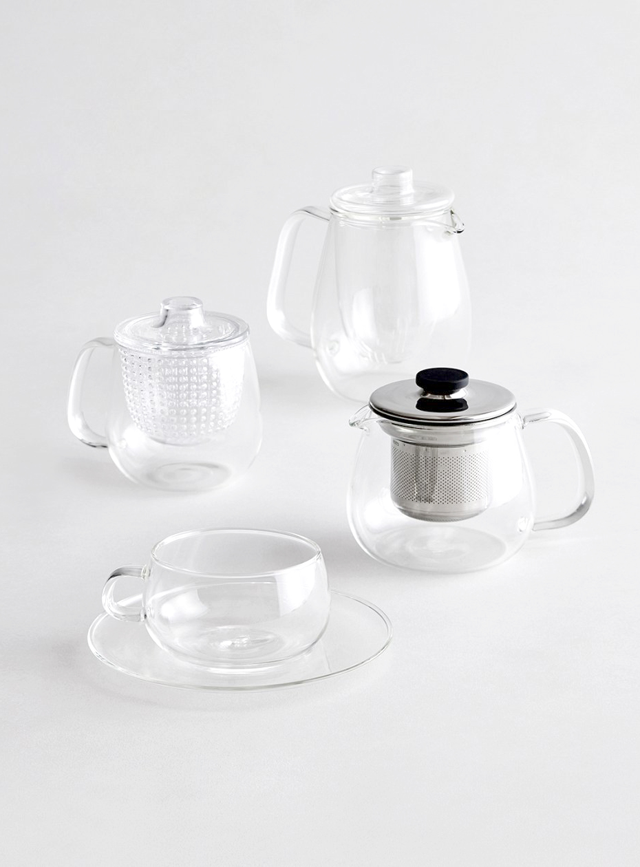 The UNITEA Glass Pitcher or Jug by Kinto Japan