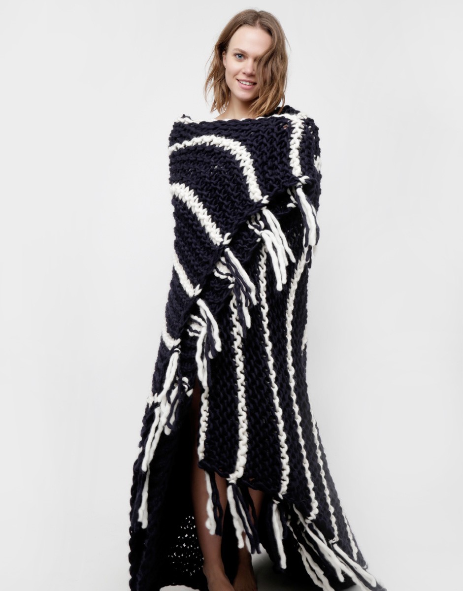 Cozy Wool Blanket by Wool and the Gang