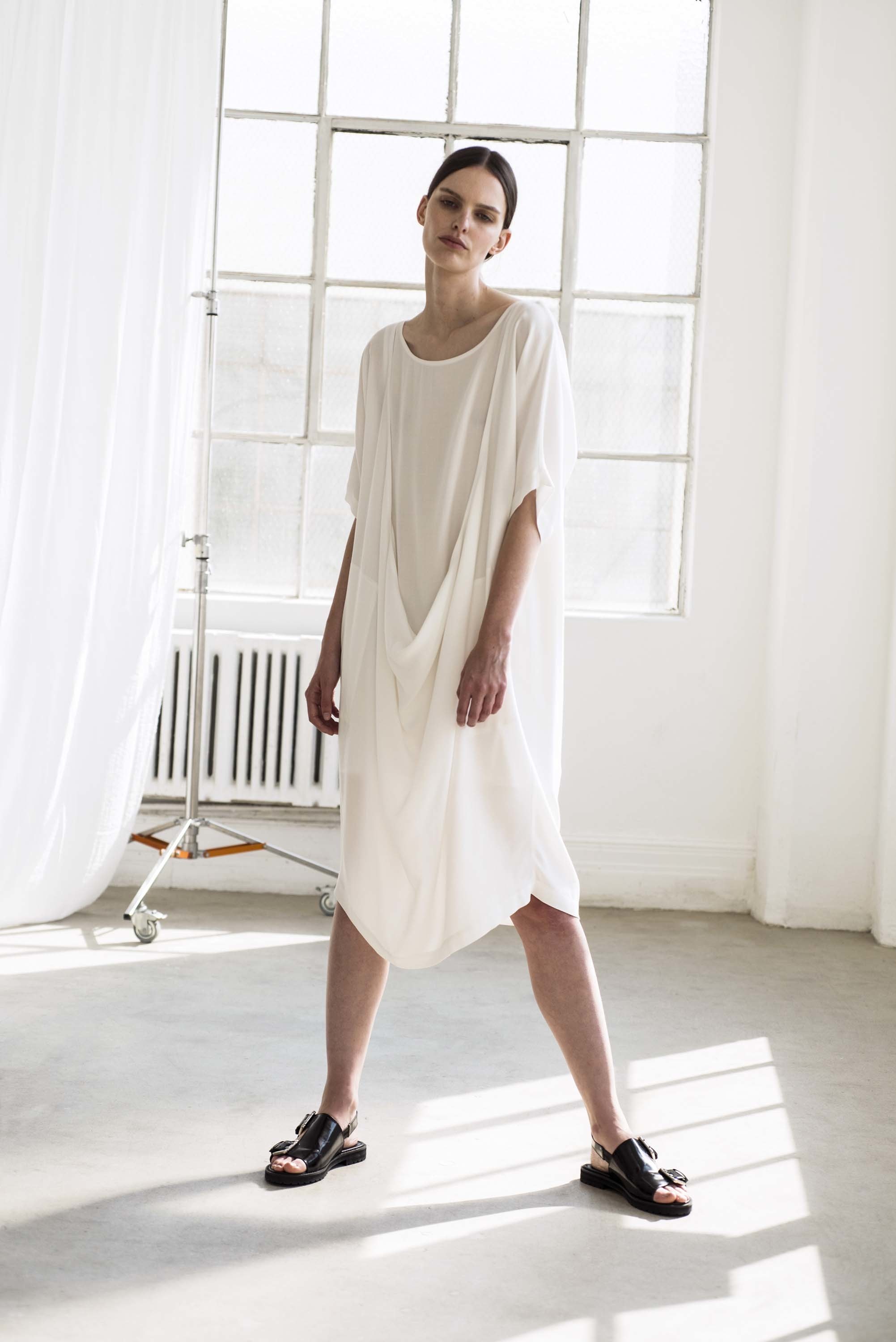 Shaina Mote | white airy summer dress