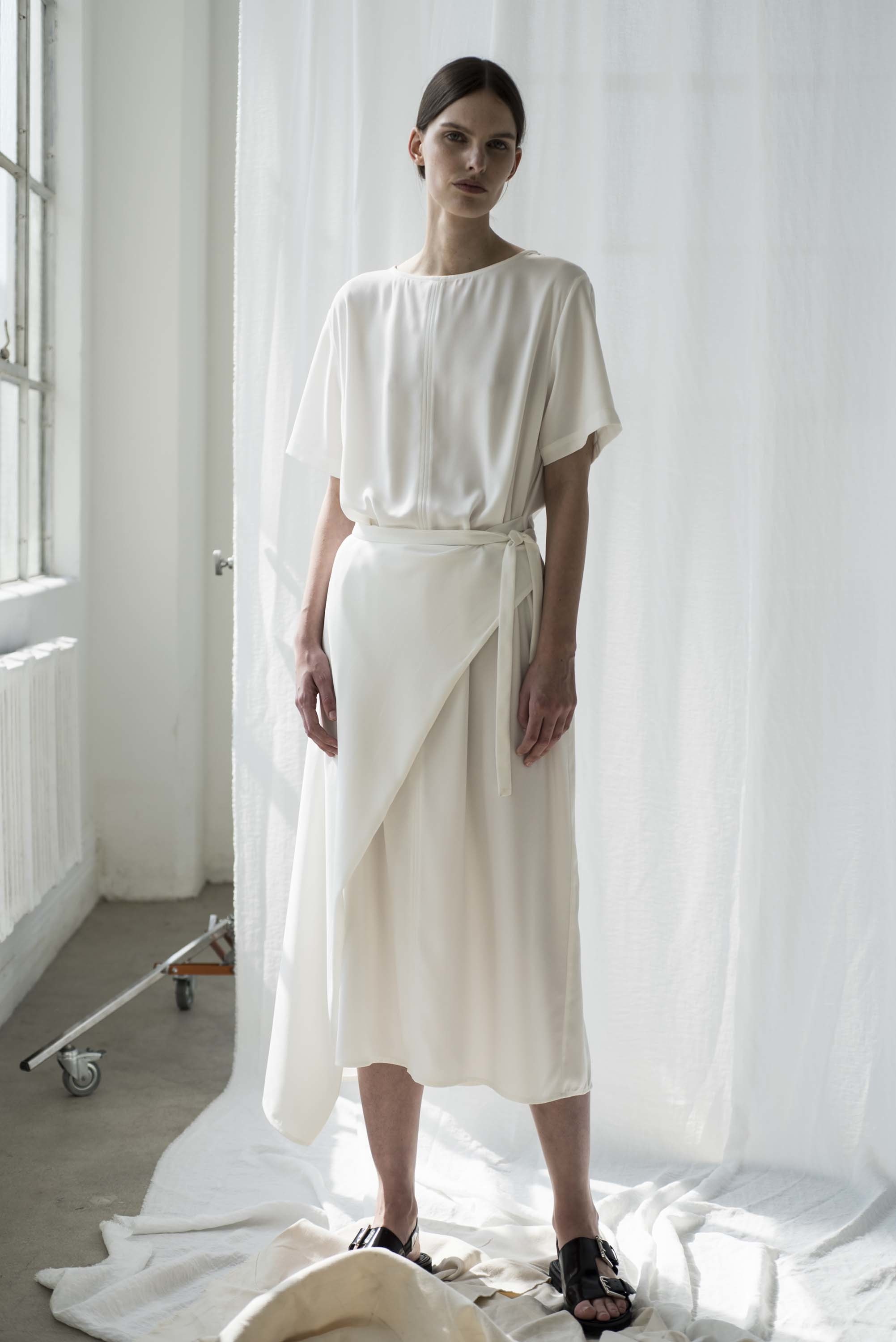 Shaina Mote | white airy summer dress