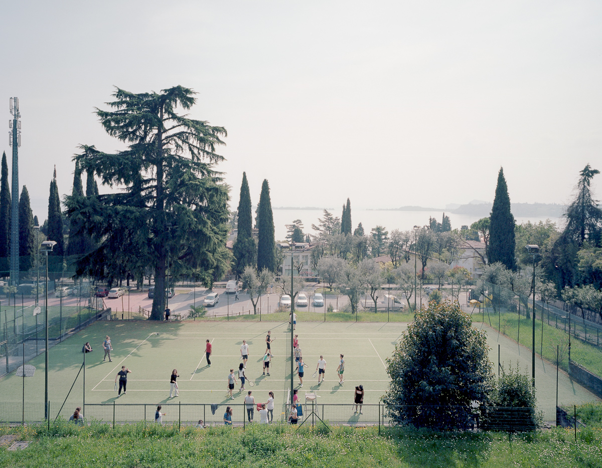 Italian tennis court