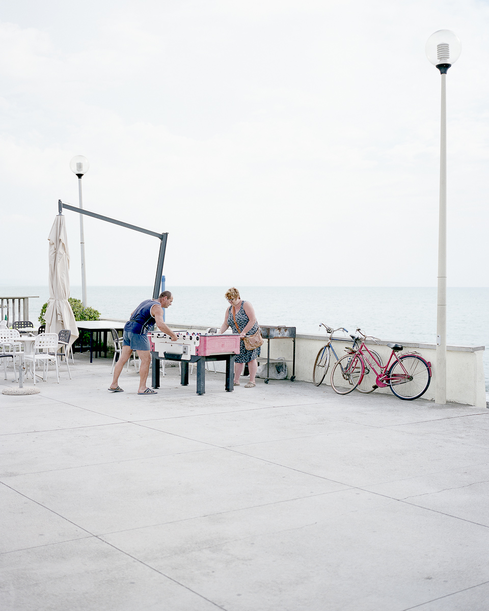 Italian scenery at the beach