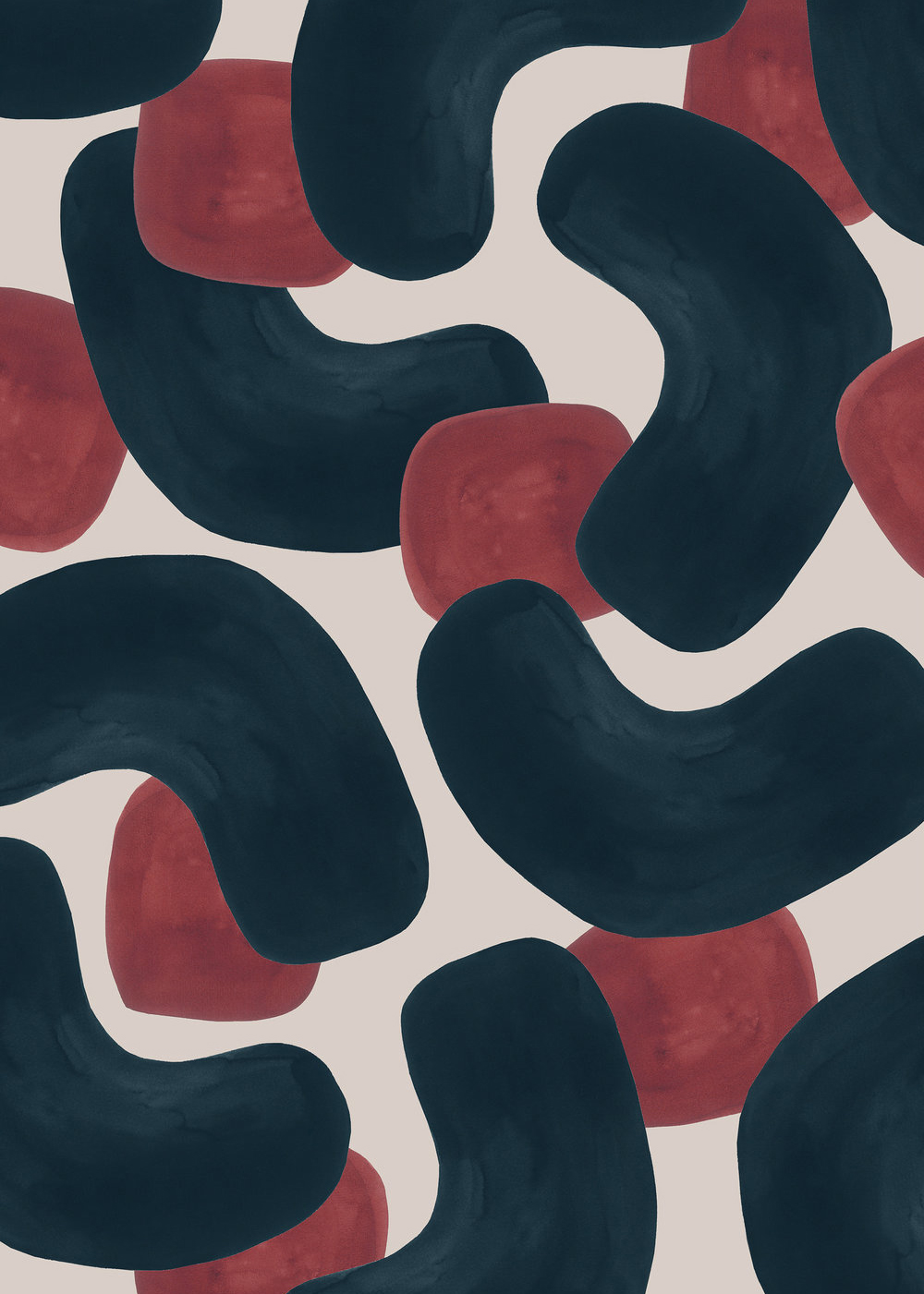 Bold colors pattern | Berit Mogensen Lopez